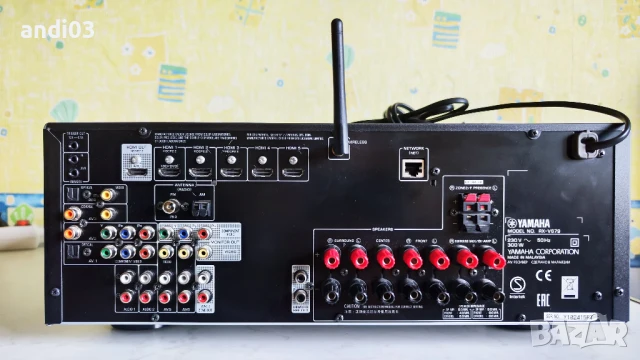 Ресийвър Yamaha RX-V679 WI-FI Bluetooth 7.2 4К, снимка 7 - Ресийвъри, усилватели, смесителни пултове - 50633578