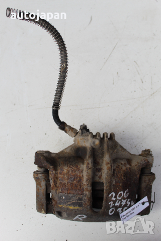 Преден ляв и десен спирачен апарат Пежо 206 1.4 75кс 2врати 03г Peugeot 206 1.4 75hp 2003, снимка 5 - Части - 44835996