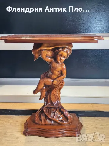 Старинна конзолна маса Cherub, снимка 3 - Антикварни и старинни предмети - 47955332