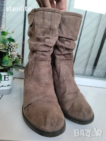 ДАМСКИ БОТУШИ № 37,5, снимка 3 - Дамски ботуши - 48741561