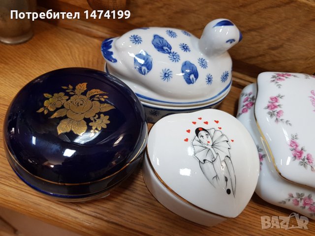 Порцеланови кутийки/бижутерки, снимка 4 - Други - 39338910