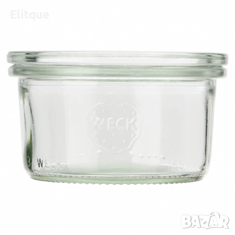 Стъклени бурканчета с капак - 0,165 литра - 6 броя, снимка 3 - Други - 52716277