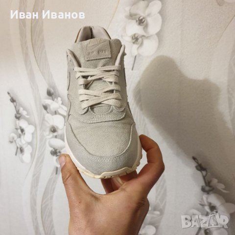 оригинални маратонки  NIKE  AIR MAX 1 PREMIUM номер 38,5, снимка 10 - Маратонки - 39598219