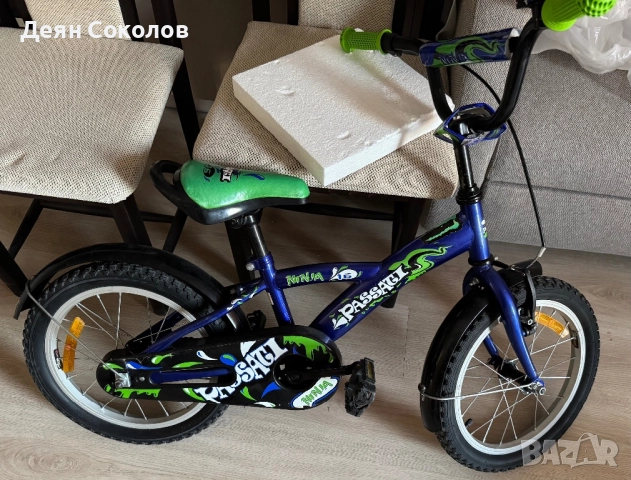 Колело пасати нинджа 16” / passati ninja /, снимка 2 - Велосипеди - 51646816
