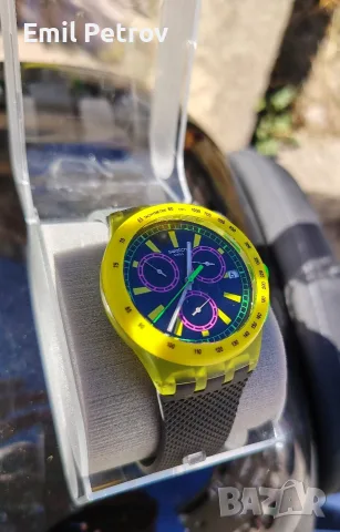 Часовник Swatch Wave , снимка 4 - Мъжки - 55584931