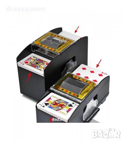 3044 Автоматична машинка за разбъркване на карти, снимка 5 - Други стоки за дома - 34251740