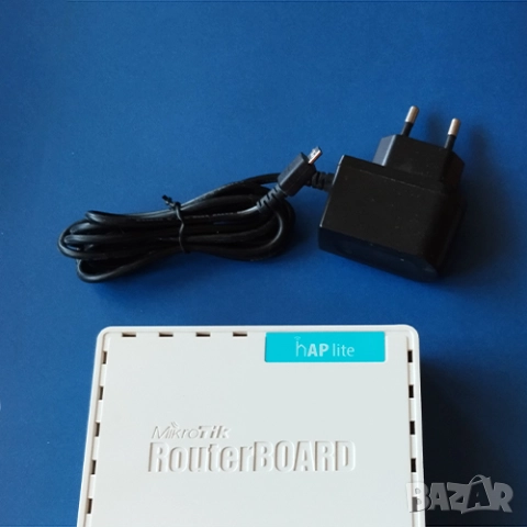 Mikrotik RouterBOARD hAP lite Wireless WiFi - един от най-добрите рутери - рутер който не забива , снимка 2 - Рутери - 52295924
