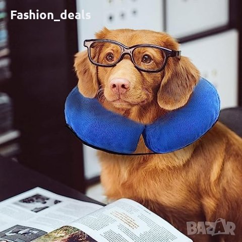 Нов Защитен надуваем нашийник за кучета котки Възстановяване Грижа, снимка 2 - Други стоки за животни - 41813078