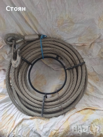 стоманено въже за тирфор