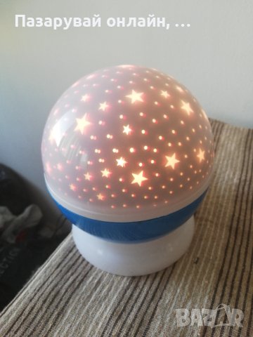 Мини въртяща се LED диско топка в различни цветове, снимка 2 - Друга електроника - 41938387