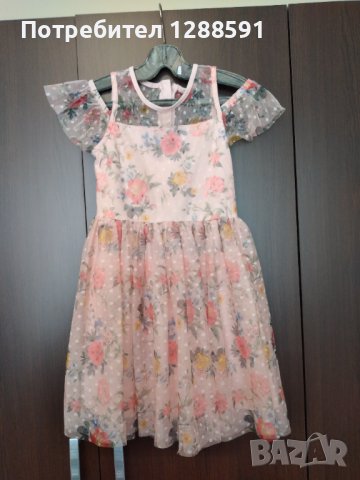 Рокля, снимка 3 - Детски рокли и поли - 40798300