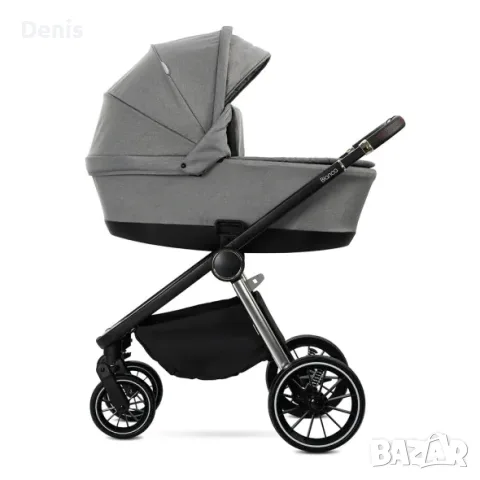 LORELLI Premium Комбинирана количка 3в1 BIANCA GREY, снимка 2 - За бебешки колички - 56299689