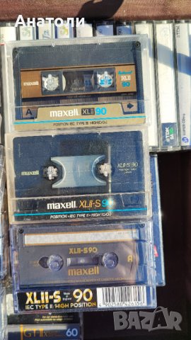 Аудио касети Maxell , снимка 2 - Аудио касети - 39231819