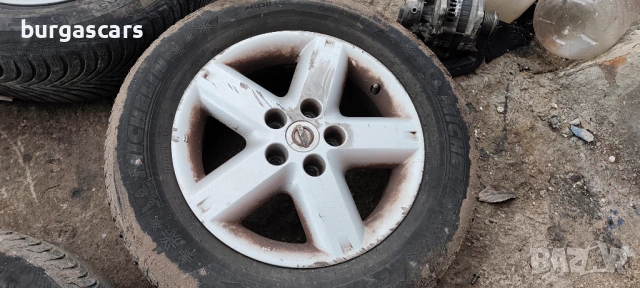 Алуминиеви джанти 215/65/16 Nissan X-Trail  T30, снимка 3 - Гуми и джанти - 53635789