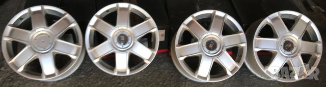 4бр джанти за КИА КИЯ BORBET 5х139,7мм 17" ЕТ35 J8 Ф96мм немски перфектни алуминиеви джанти за джип , снимка 3 - Гуми и джанти - 35610492