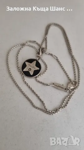 Марков сребърен синджир с висулка Tomas Sabo 