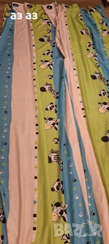 Завеси за детска стая на момче 2 броя 