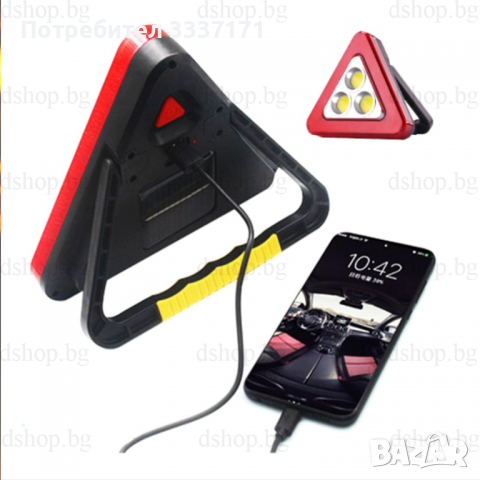 Авариен Триъгълник LED, снимка 3 - Аксесоари и консумативи - 36160363