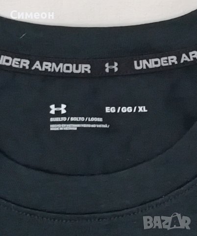Under Armour UA Alma Mater T-Shirt оригинална тениска XL памучна спорт, снимка 3 - Спортни дрехи, екипи - 42492725