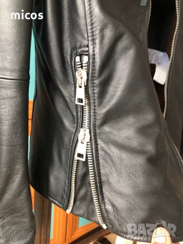 395 лв до 30.11!Replay,марково оригинално естествена кожа яке, снимка 17 - Якета - 36070060