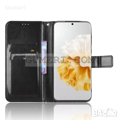 Тефтер "Wallet" за Huawei P60 Pro, снимка 5 - Калъфи, кейсове - 41378693