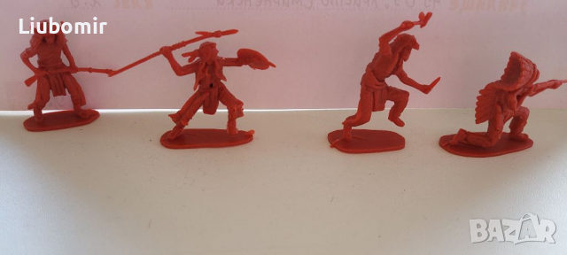 Индианци  каубой , снимка 2 - Фигурки - 36409075