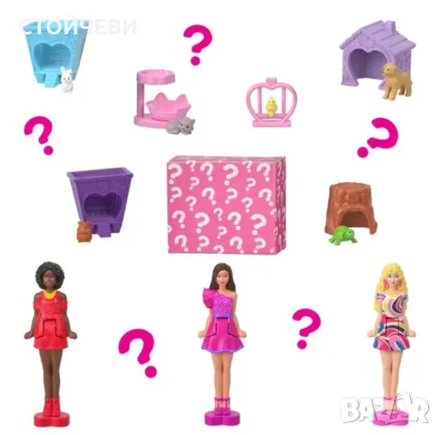 Къща-мечта Mattel Mini Barbieland, снимка 3 - Играчки за стая - 48649361