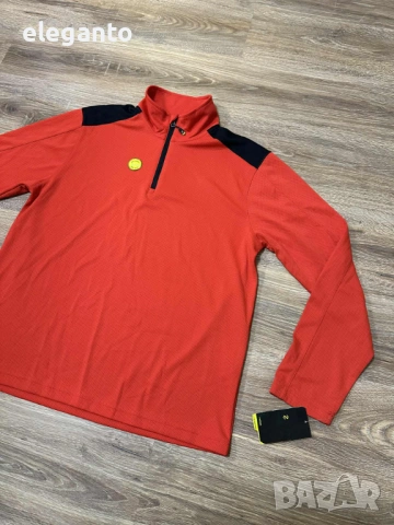 Нова Мъжка Izod PerformX  RATIO 1/4 Zip  Sun Protect UV30+ , L размер , снимка 2 - Спортни дрехи, екипи - 53008498