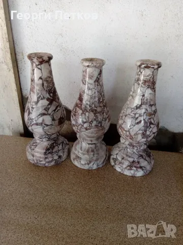Мраморни балустри за настолни лампи - 20 €/бр.