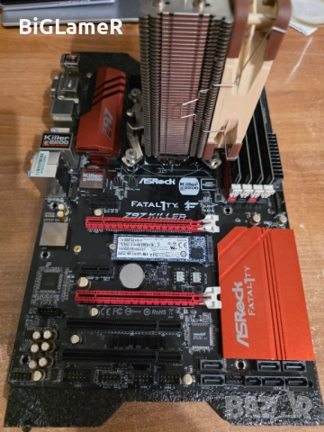 Компоненти - Asrock Z97 Killer, i5-4690K, 16GB DDR3, 250GB m.2, Noctua, снимка 4 - Дънни платки - 53611780