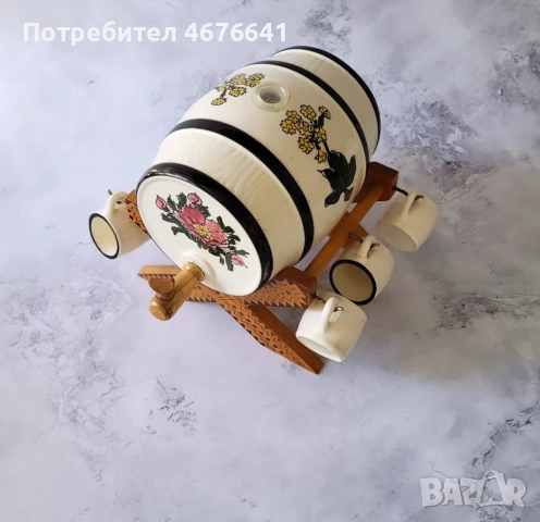 Декоративно винтидж буре, снимка 3 - Други - 52774243