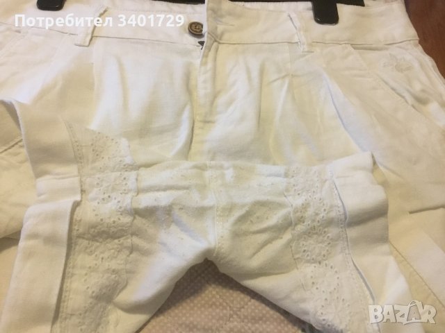 Бели къси, снимка 3 - Къси панталони и бермуди - 41416050