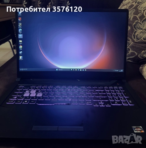 Лаптоп ASUS TUF Gaming A17