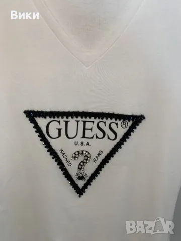 Тениска Guess размер М, снимка 3 - Тениски - 50203271