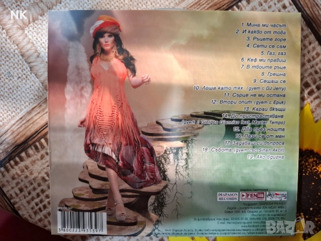 ТЕОДОРА- СЪРЦЕ НЕ МИ ОСТАНА, снимка 2 - CD дискове - 51491068