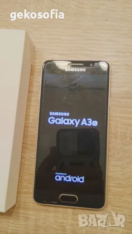 Супер запазен Samsung Galaxy A3 Gold / като НОВ /, снимка 3 - Samsung - 49934611