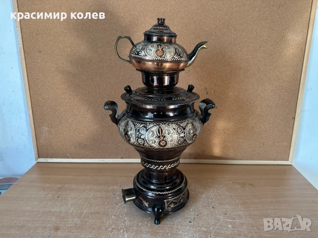 руски електрически самовар, снимка 6 - Антикварни и старинни предмети - 52820456