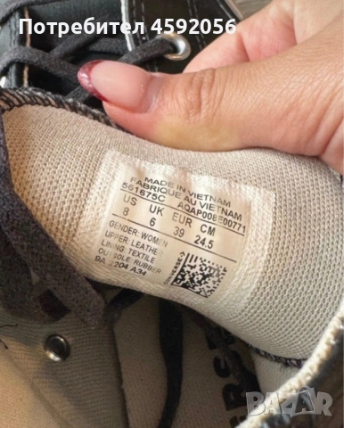 All star chunk Taylor converse, снимка 3 - Дамски боти - 53738284