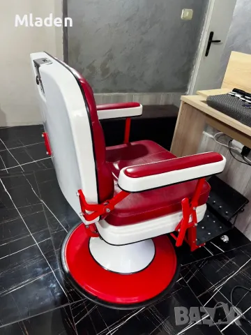 Бръснарски стол Barber, снимка 2 - Фризьорски принадлежности - 49673952