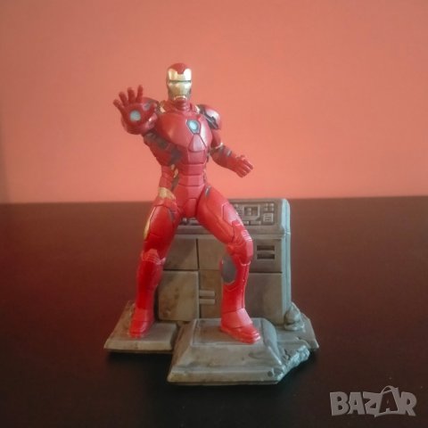 Колекционерска фигурка Schleich Marvel Iron Man Железният човек 21501 2016г , снимка 1