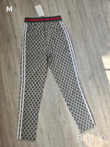 НОВ жесток дамски панталон GUCCI X ADIDAS , снимка 9 - Панталони - 51390066