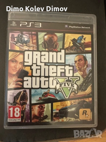 GTA V, PS 3. Идеално състояние.