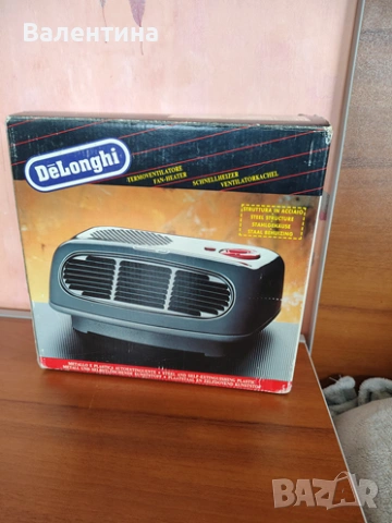 печка delonghi-метална духалка - 2 броя, снимка 2 - Печки, фурни - 53143043