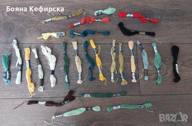 Конци за бродиране , снимка 7 - Гоблени - 41664559