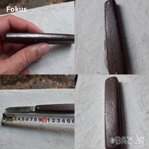 Стар немски джобен нож ВСВ - Hartkopf & Co - Дяволски глави, снимка 7 - Антикварни и старинни предмети - 53306776