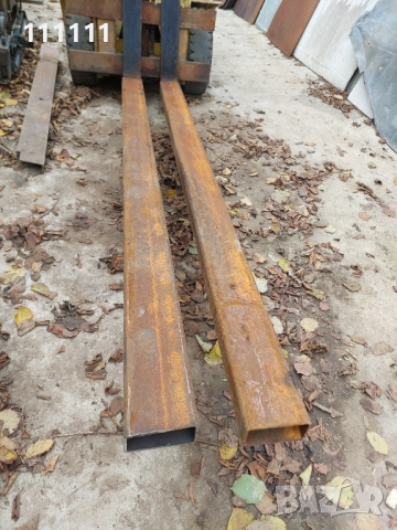 Удължения за вилици на мотокар 3 м. Дължина , снимка 3 - Индустриална техника - 52582329