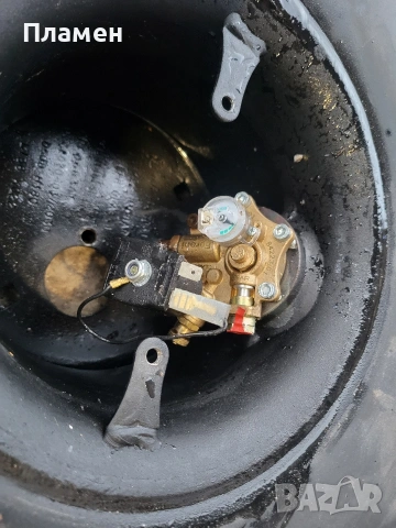 продавам кръгла газова бутилка