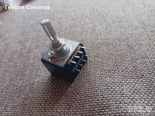 ALPS 2x50kOhm резисторна галета, снимка 3 - Ресийвъри, усилватели, смесителни пултове - 41862320