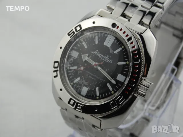 ВОСТОК АМФИБИЯ АВТОМАТИЧЕН ref: 710916, снимка 5 - Мъжки - 48080434