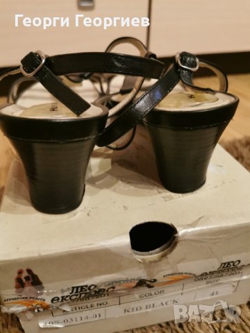 Страхотни сандали Hush puppies, естествена кожа, снимка 5 - Сандали - 40913341